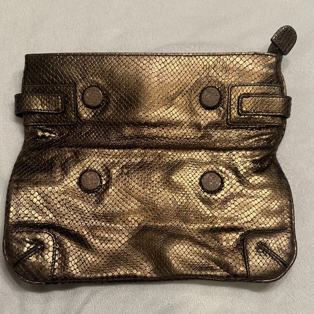 Club Monaco Metallic Bronze‎ Clutch